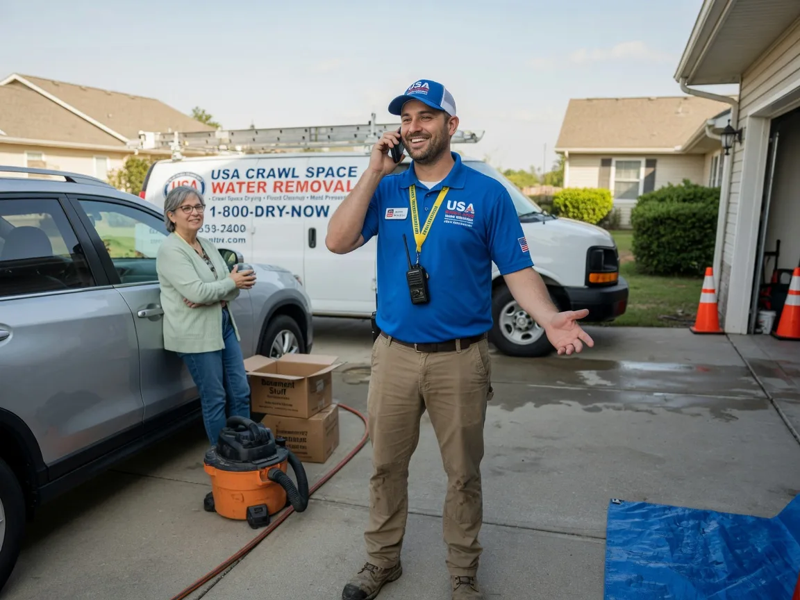 Crawl Space Water Removal Pittsboro, NC FAQs